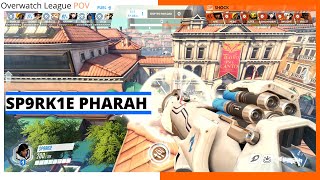 SP9RK1E PHARAH POV | Countdown Cup - Fuel vs Shock | Overwatch League Season 2021 Week 16