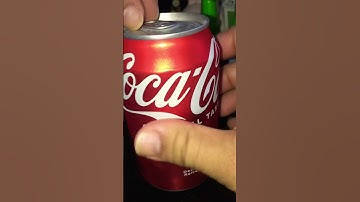 Opening Can Coke! Coca-Cola Coke #asmr #shorts