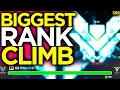 The biggest rank climb ive ever seen