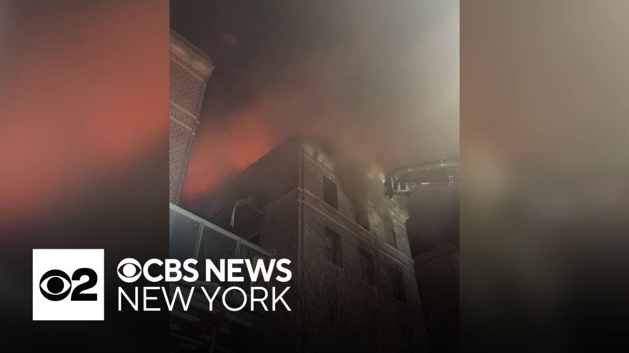 2 injured, more than 100 displaced in Bronx apartment building fire ...