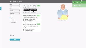 Unstructured, ad hoc workflow