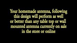DIY free hdtv antenna installation