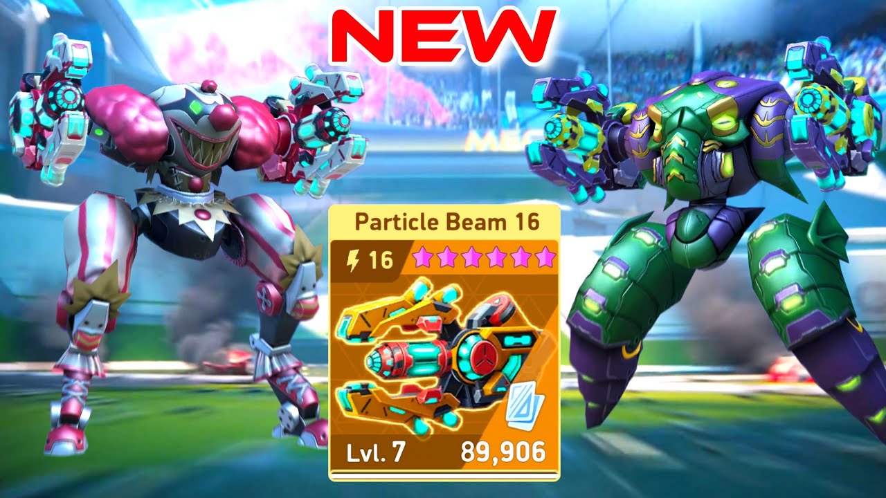 NEW WEAPON Particle Beam 16 - Panther & Redox - Mech Arena 