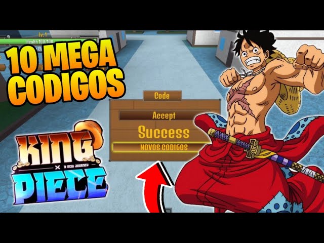 14 MEGA CÓDIGOS *FUNCIONANDO* NO KING LEGACY  KING PIECE (NOVO UPDATE 4.0  NOVEMBRO 2022) - ROBLOX 