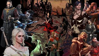 Book characters mentioned in The Witcher Part 1