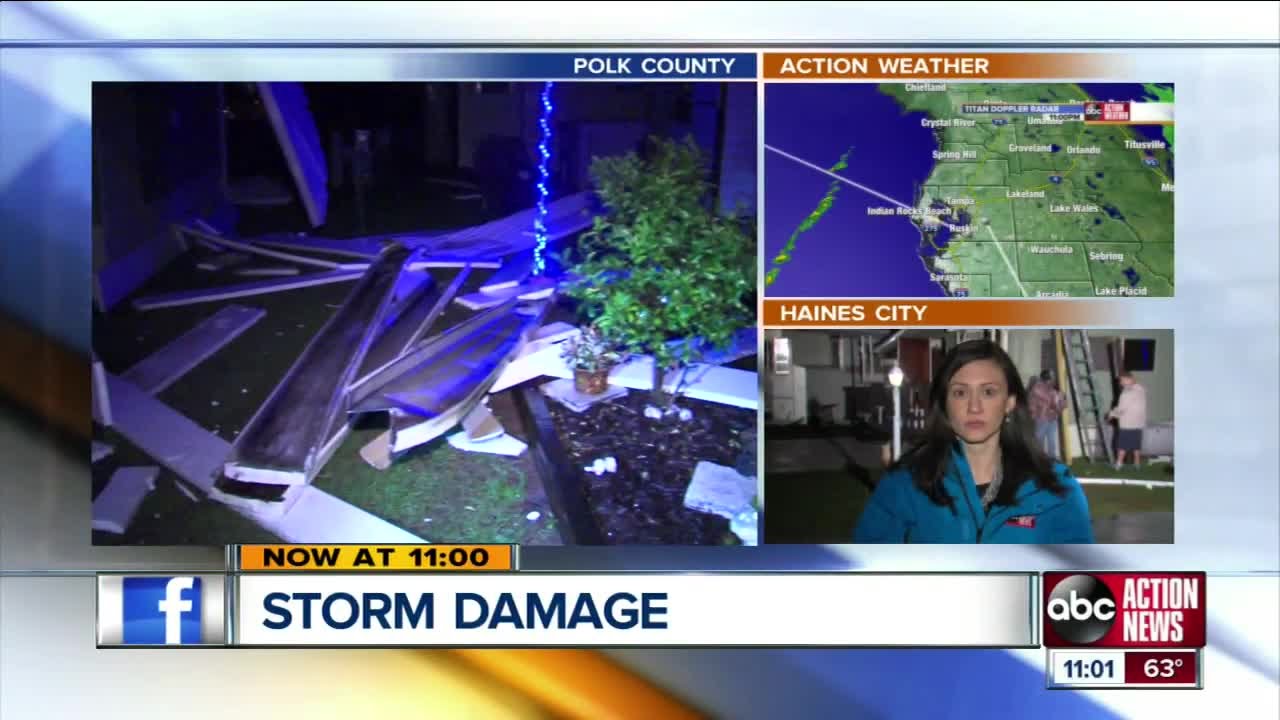 Haines City Storm Damage YouTube