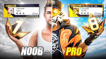 🔥 TRANSFORMING MY SUBSCRIBER ₹1 NOOB ID INTO ₹10,00,000 PRO ID IN JUST 24 HOURS 😱 - GARENA FREE FIRE