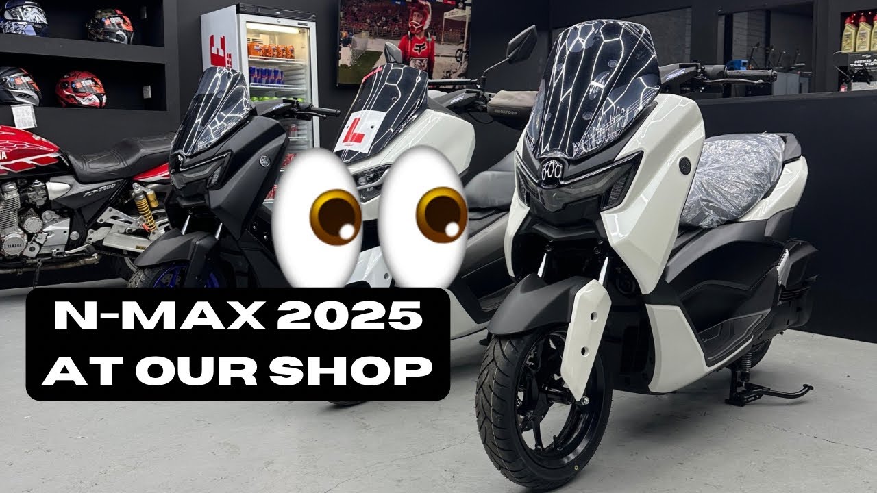 New #Yamaha N-max 2025 at our shop and decided to do this! #nmax