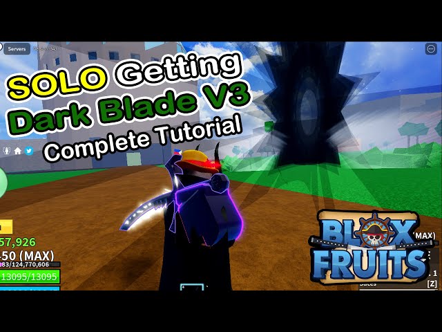 how to get blox fruit v3 dark blade｜TikTok Search