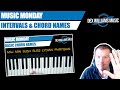 How to name intervals and chords in music  useful music theory