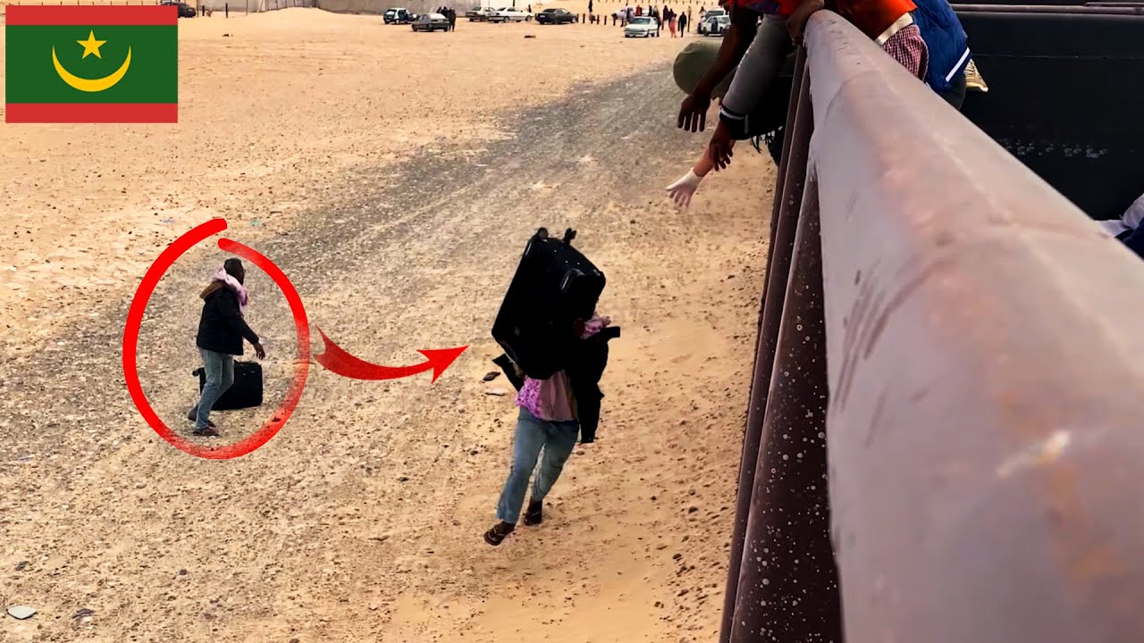 ركبت أخطر قطار في العالم  -  صحراء موريتانيا 🇲🇷