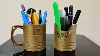 3D Printed Broken Piston Pen Holder - Best 3D prints 2024