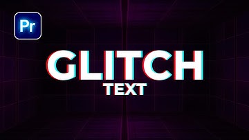 How to Add Glitch Effects to Text in Premiere Pro