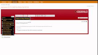 U of L ELFH 540 How to complete your Livetext Portfolio