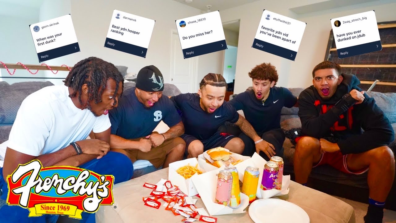 Мукбанг с вопросами и ответами о жареной курице от YDN! *Специальный выпуск к 12 000 подписчиков*