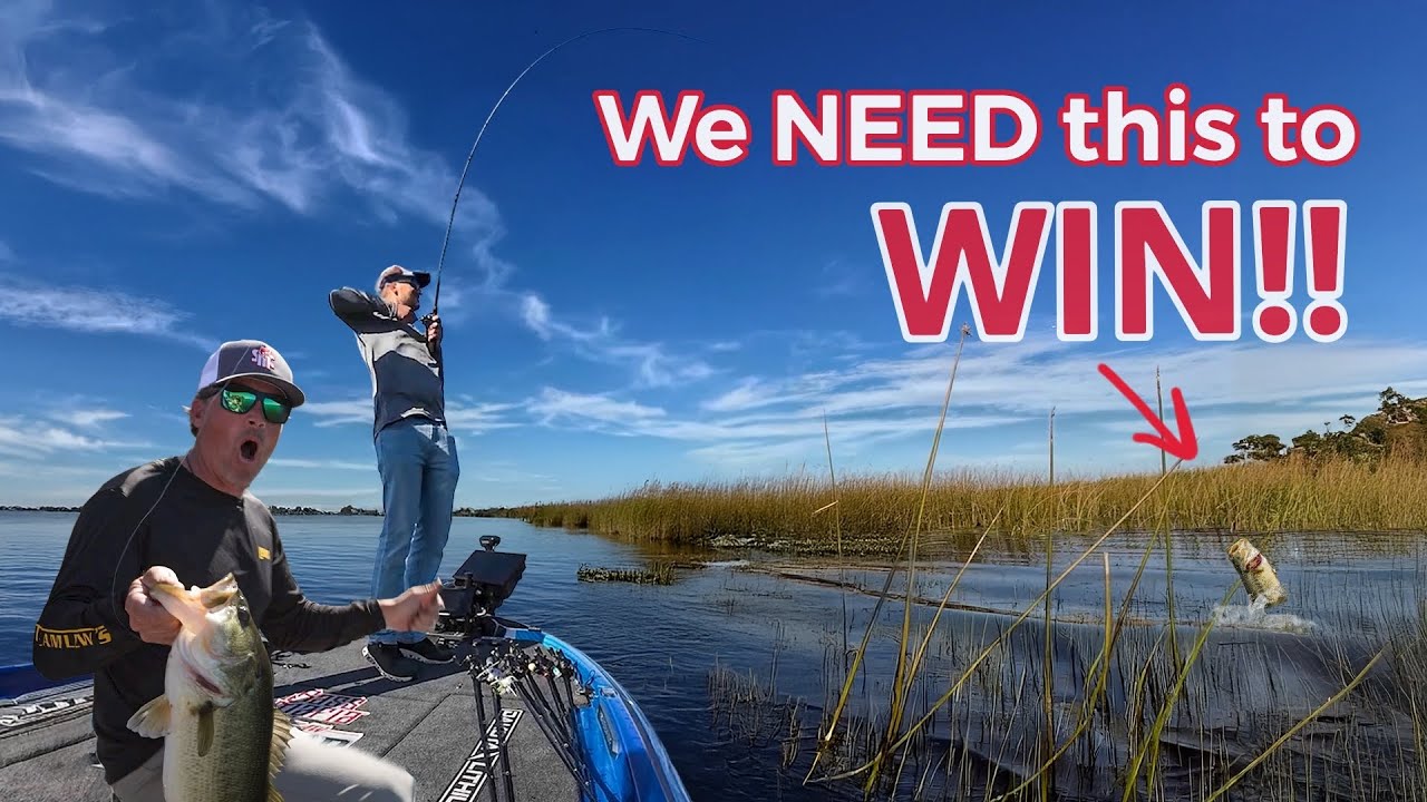 I’ll NEVER LIVE this down if we loose! Harris Chain Florida Tournament!