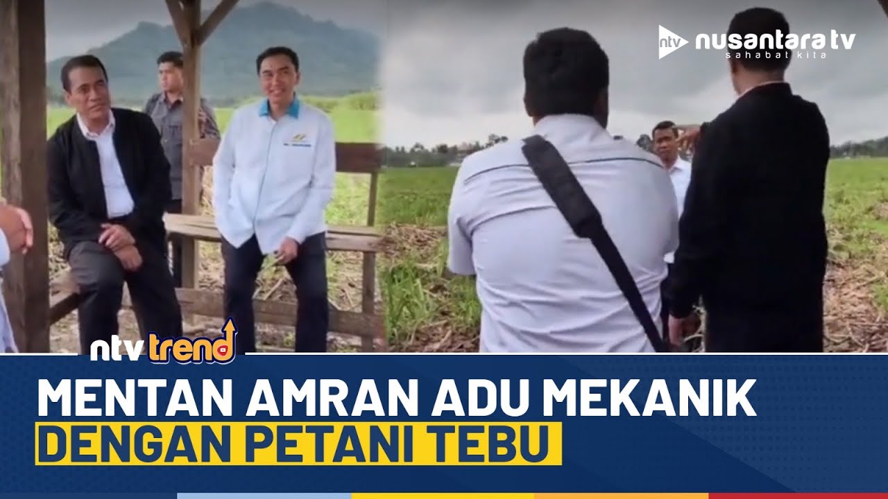 Momen Tegang Sekaligus Lucu Mentan Amran Adu Mekanik Dengan Petani Tebu di Banyuwangi | NTV
