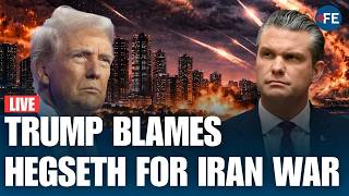 Famous Iran Conflict Turns Political as Donald Trump Blames Pete Hegseth for War Move | LIVE | US-IRAN WAR Net Worth