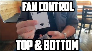 How to control a Fan card control to the Top or Bottom Tutorial. Magic Trick