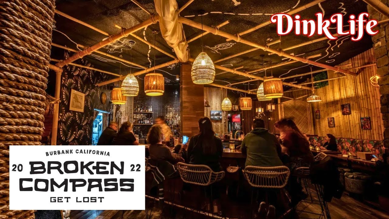 Hidden Tiki Bar Gem in Burbank – Broken Compass Review & Vibes!