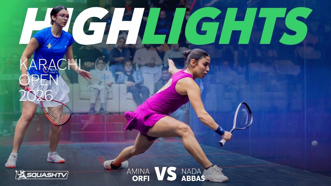 🇪🇬 Orfi v Abbas 🇪🇬 | Karachi Open 2026 | SEMI-FINAL HIGHLIGHTS