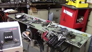 Lathe clean up and belt change part 1