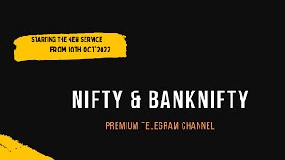 NEW TELEGRAM PREMIUM CHANNEL FOR NIFTY &amp; BANKNIFTY CALLS || HYIT || TradingView