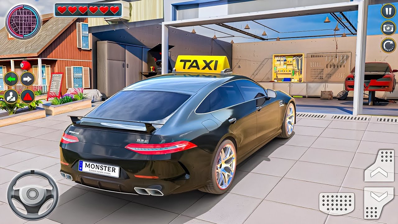 City Taxi Driving Simulator 3D - Cab Driver Car Stunts Racing - Android ...