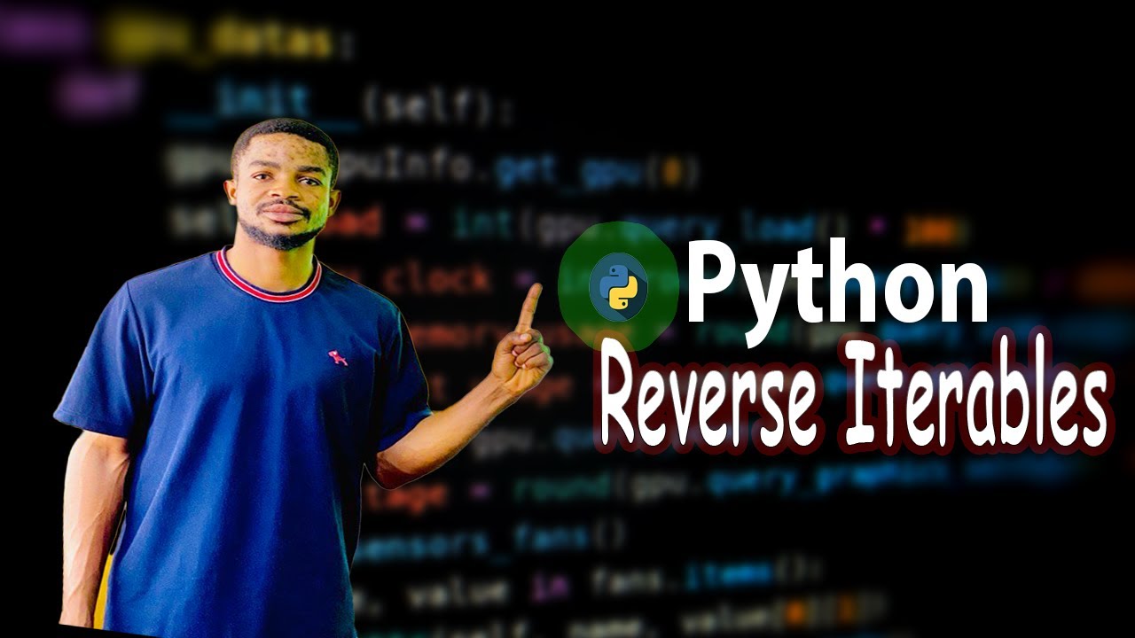 Reverse Iterables in Python Like a Pro: Strings, Lists, and More! - YouTube
