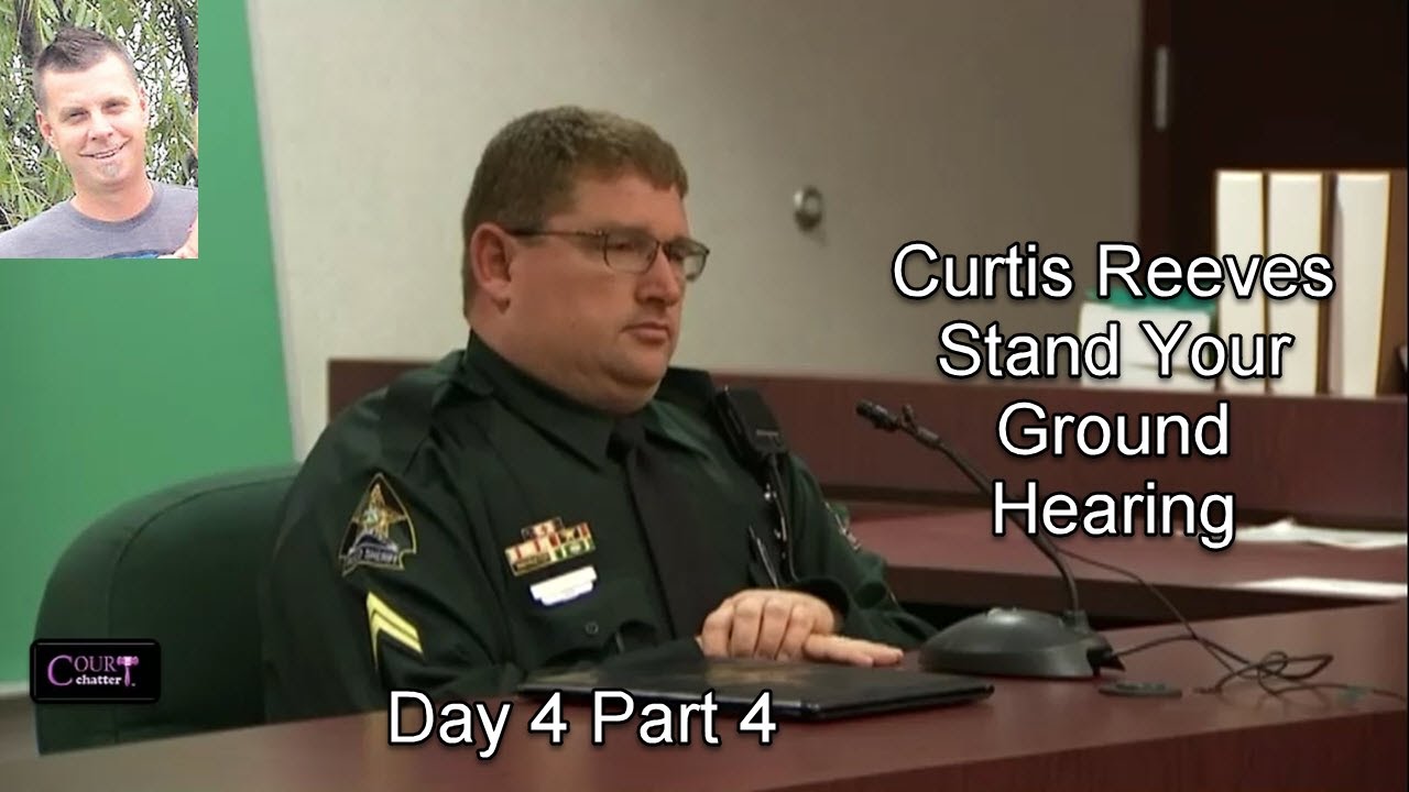 Curtis Reeves Stand Your Ground Hearing Day 4 Part 4 YouTube