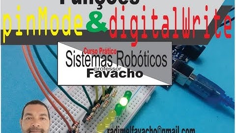 LINGUAGEM DE PROGRAMAÇÃO ARDUINO: pinmode & digitalwrite #robôs #robótica #cursodearduino #arduino