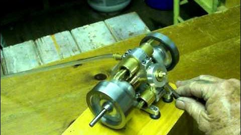 Opposed Piston Axial Engine (air/steam)