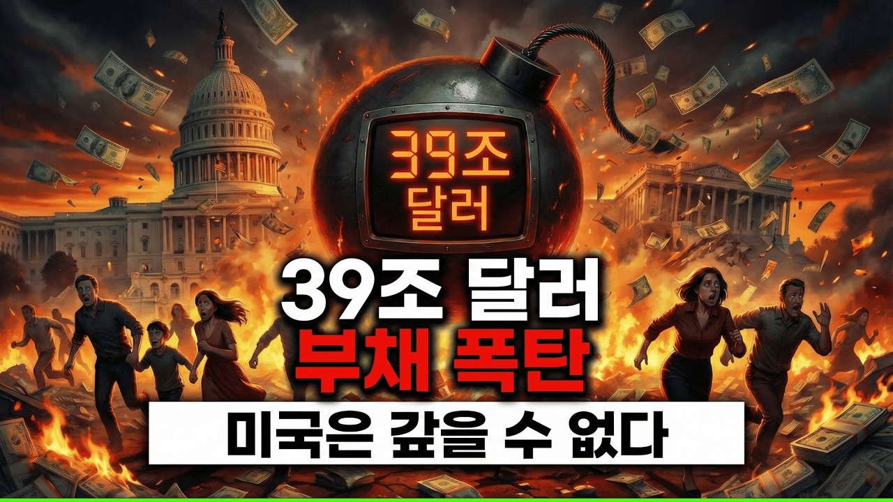 39조 달러의 부채 구조 — 왜 미국은 ‘상환’이 아니라 다른 길을 선택할 수밖에 없는가