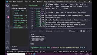 WEEK-2:Python Modules - part 3/3
