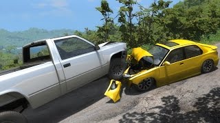 BeamNG Drive - Crash Tests on Jungle Rock Island screenshot 5