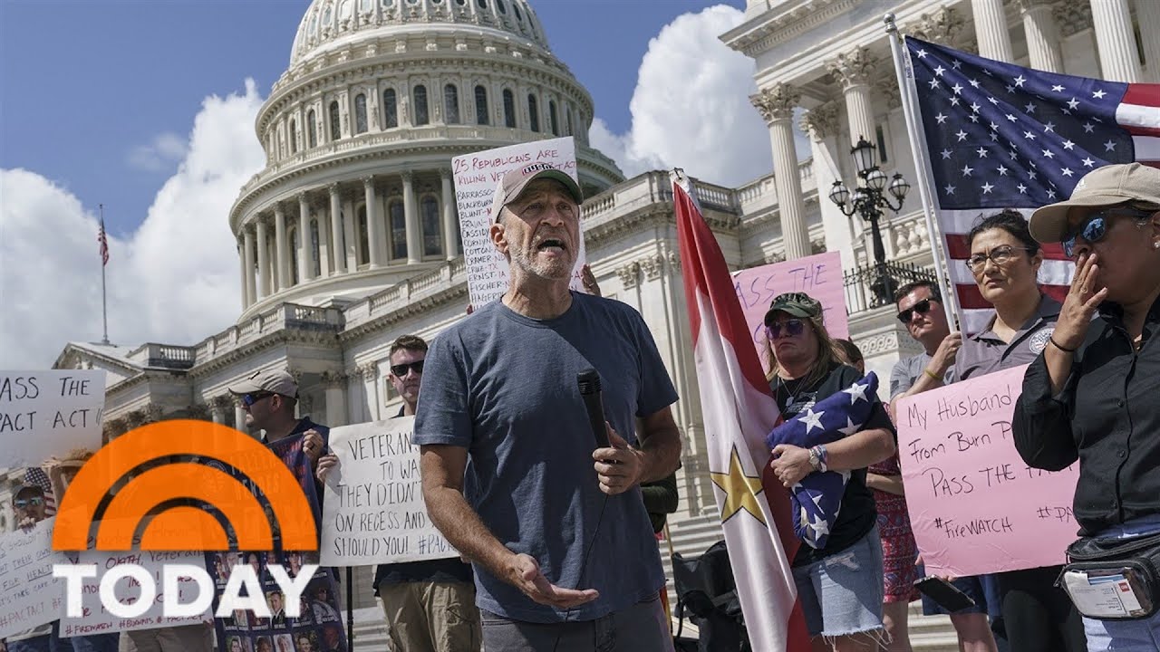 Senate Passes PACT Act For Veterans Exposed To Burn Pits - YouTube