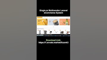 Farmart - Single or Multivendor Laravel eCommerce System | #shorts