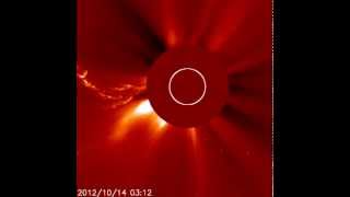 Coronal Mass Ejection (CME) - 10/14/2012