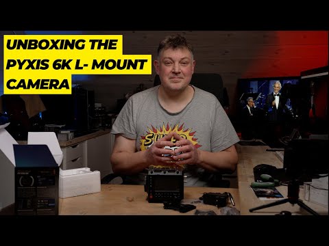 Unboxing the BLACKMAGIC DESIGN Pyxis 6K L- mount camera