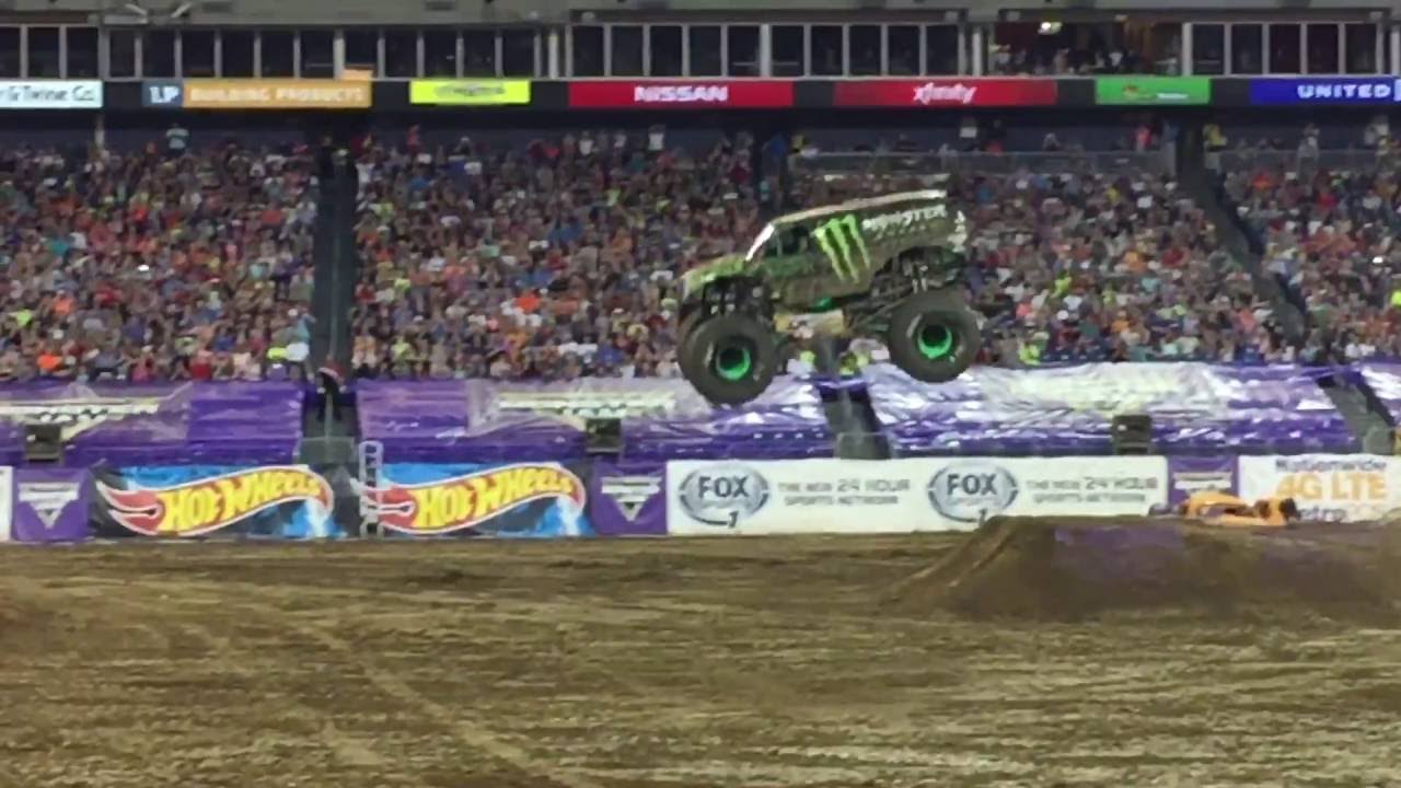 Monster Jam - Monster Energy - Nissan Stadium, June 18, 2016 - YouTube