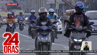 Motorcycle taxi hindi pa legal; mga bumabiyahe, bahagi ng 2019 pilot study | 24 Oras