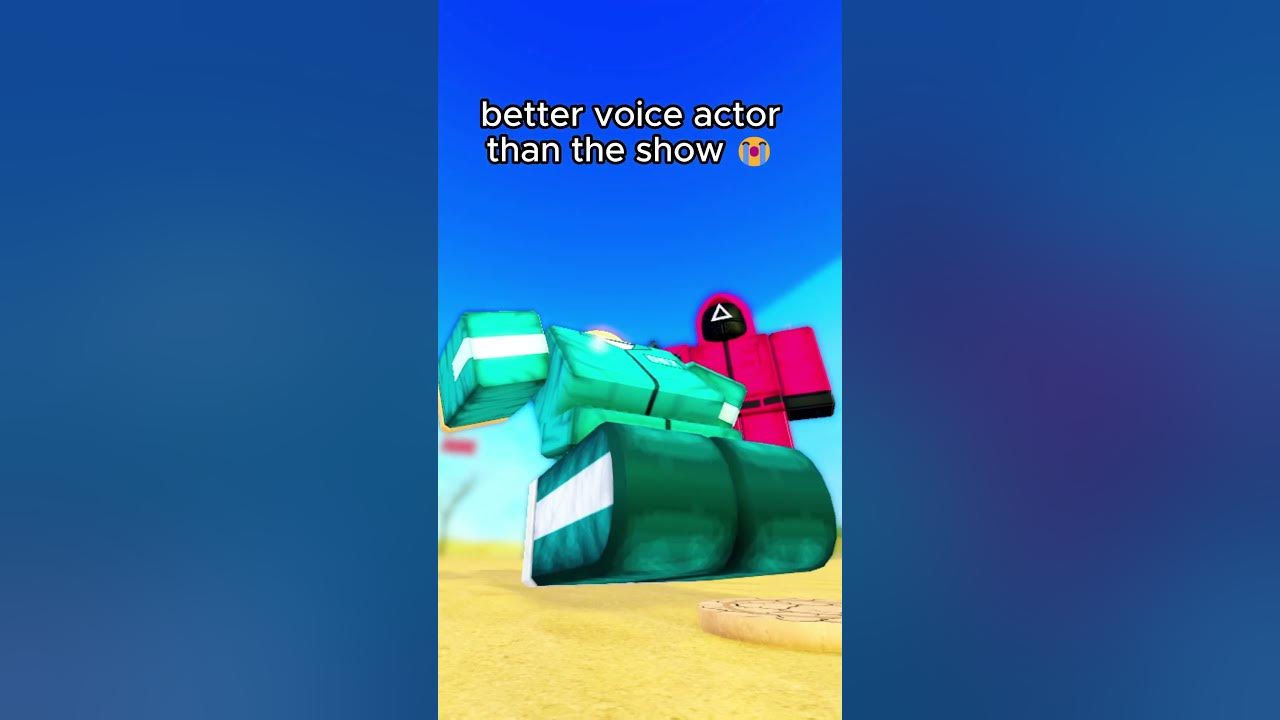 The Voice Acting Goes Crazy 😆#robloxanimaion #reccomended #squidgame #squidgame2 IB: @THYEDGAR