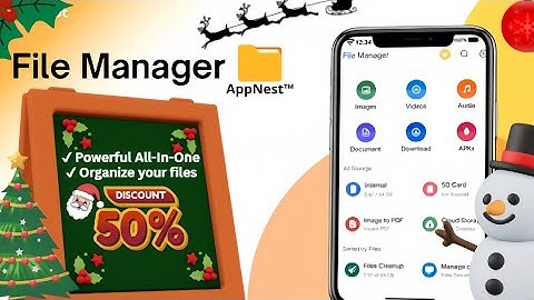 File Manager Powerful All-In-One 💥🎇 Organize Your Files New Way