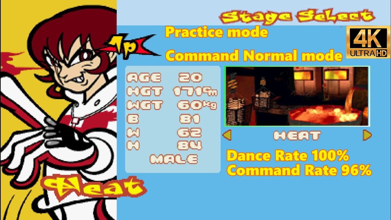 Bust A Move 2 Dance Tengoku Mix Practice Mode Heat Stage (Heat NmC 38K