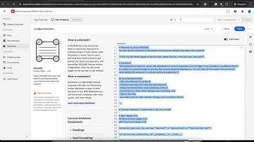 Launch README extension prototype demo