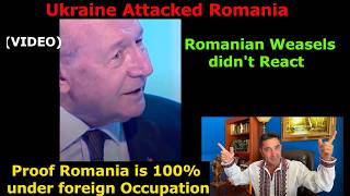 Ukraine attacked Romania with Sea Drone. Romania's Ex-Pres. reveals. Romanian Cowards didn't react.