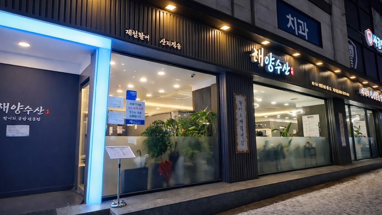 밥이맛있는횟집 해양수산 