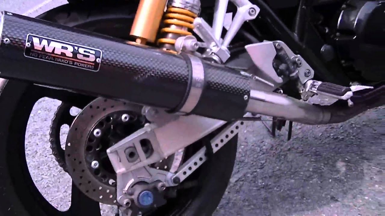YAMAHA XJR400R WR'Sサイレンサー ダブルアールズ - YouTube