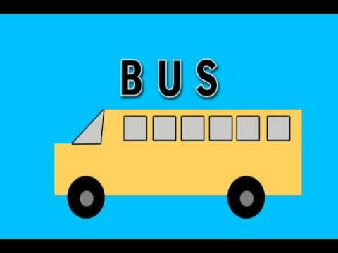 4 vids. Vids4kids.TV - Alphabet. Vids4kids TV транспорт для детей. Build a Bus using Shapes. Как переводится слово a Buses.