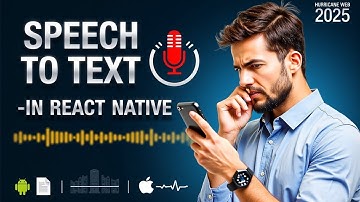 Speech to Text in React Native | Voice Recognition App Tutorial(2025)